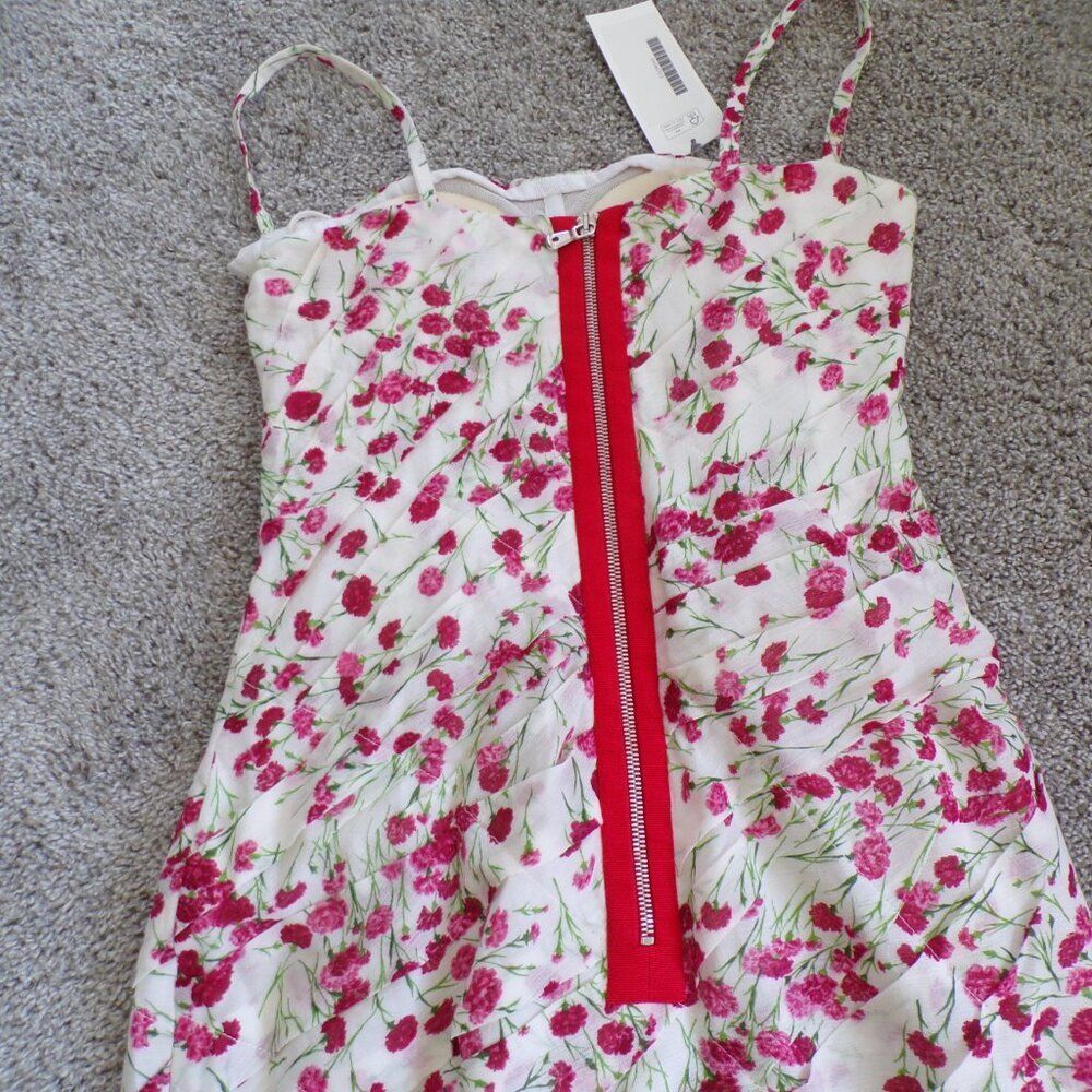 NWOT Dolce & Gabanna floral silk Spaghetti StrapY2k mini dress - Picture 10 of 14
